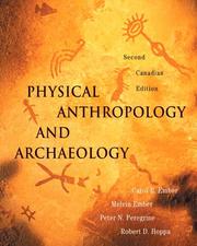 Cover of: physical Anthropology and archaeology by 