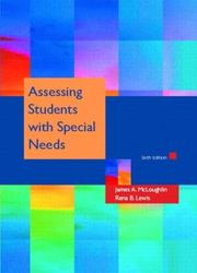 Cover of: Assessing students with special needs