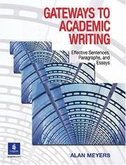 Gateways to Academic Writing by Alan Meyers