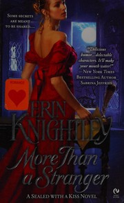 Cover of: More Than a Stranger: A Sealed with a Kiss Novel