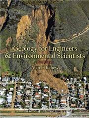 Cover of: Geology for engineers and environmental scientists by Alan E. Kehew