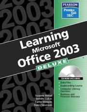 Cover of: Learning Office 2003: Deluxe Edition (DDC Learning Series)