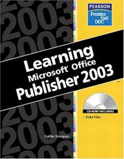 Cover of: Learning Series (DDC): Learning Microsoft Office Publisher 2003 (DDC Learning)