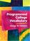 Cover of: Programmed college vocabulary