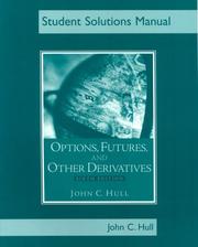 Cover of: Students Solutions Manual for Options, Futures, and Other Derivatives, Sixth Edition