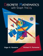 Discrete mathematics with graph theory by Edgar G. Goodaire