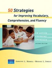 Cover of: 50 Strategies for Improving Vocabulary, Comprehension and Fluency (2nd Edition) (50 Teaching Strategies Series)