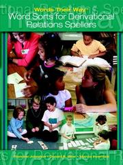 Cover of: Words Their Way | Francine Johnston