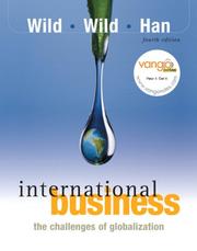 International business : the challenges of globalization