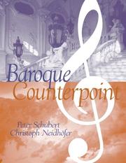 Baroque counterpoint by Schubert, Peter