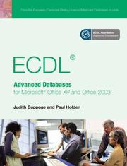 ECDL advanced databases for Microsoft Office XP and Office 2003