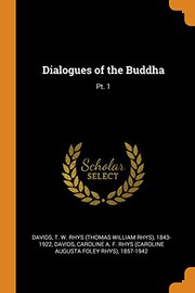 Cover of: Dialogues of the Buddha: Pt. 1
