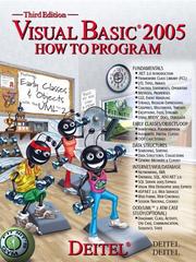 Cover of: Visual Basic 2005: how to program