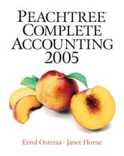 Cover of: Peachtree Complete Accounting 2005 (2nd Edition)