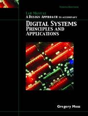 Cover of: Lab Manual: A Design Approach to Accompany Digital Systems: Principles & Applications