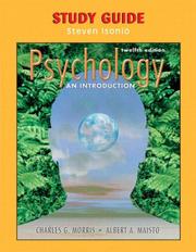 Cover of: Study Guide to Psychology: An Introduction, 12/e