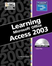 Cover of: Learning: Microsoft Access 2003 (DDC Learning Series)