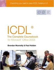 ICDL4 : the complete coursebook for Microsoft Office 2003