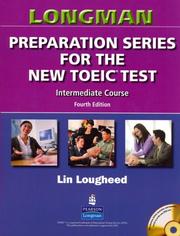 Cover of: Longman Preparation Series for the New TOEIC(R) Test: Intermediate Course (with Answer Key), with Audio CD and Audioscript