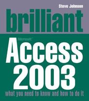 Brilliant Access 2003 by Steve Johnson