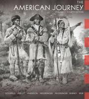 Cover of: The American journey: a history of the united states