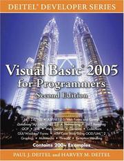 Visual Basic 2005 for programmers