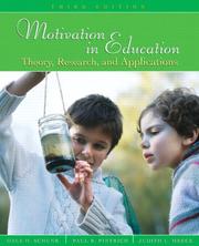 Motivation in education : theory, research, and applications