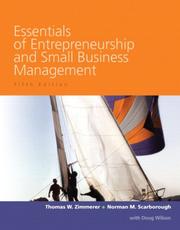 Cover of: Essentials of Entrepreneurship and Small Business Management (5th Edition)