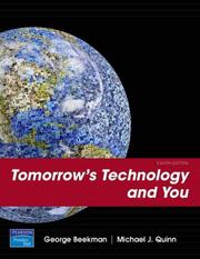 Cover of: Tomorrow's Technology and You, Complete (8th Edition)