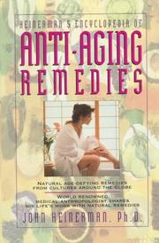 Cover of: Heinerman's encyclopedia of anti-aging remedies