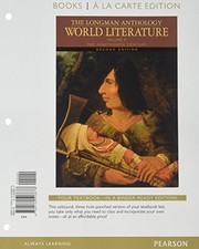 Cover of: The Longman Anthology of World Literature, Volume E, Books a la Carte Edition