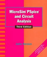 Cover of: MicroSim PSpice and circuit analysis by John Keown