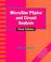 Cover of: MicroSim PSpice and circuit analysis