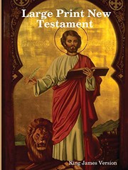 Cover of: Large Print New Testament