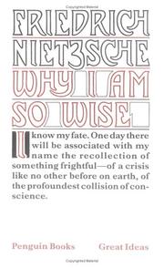 Cover of: Why I Am So Wise (Penguin Great Ideas)