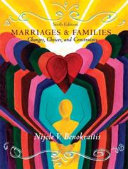 Marriages & families : changes, choices, and constraints