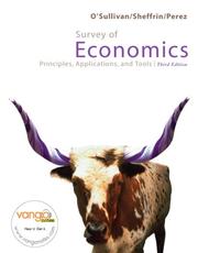 Survey of economics : principles, applications, and tools