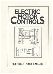Cover of: Electric motor controls