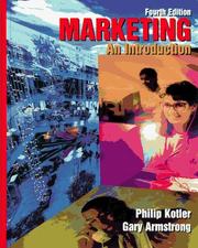 Cover of: Marketing: an introduction