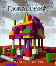 Cover of: Principles of digital design