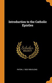 Cover of: Introduction to the Catholic Epistles