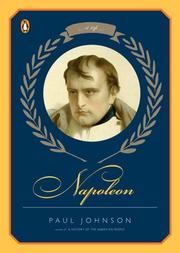 Cover of: Napoleon by Paul Johnson