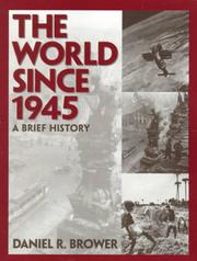Cover of: The world since 1945: a brief history