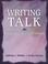 Cover of: Writing talk.
