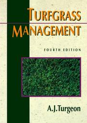 Turfgrass management by A. J. Turgeon