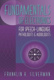 Cover of: Fundamentals of electronics for speech-language pathologists and audiologists