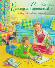 Cover of: Reading as communication by Frank B. May