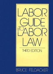 Labor guide to labor law by Bruce S. Feldacker