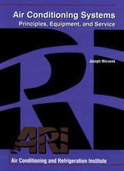 Cover of: Air Conditioning Systems: Principles, Equipment, and Service