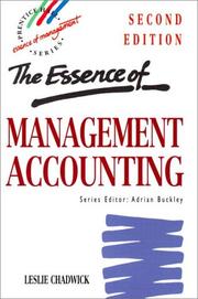 The essence of management accounting